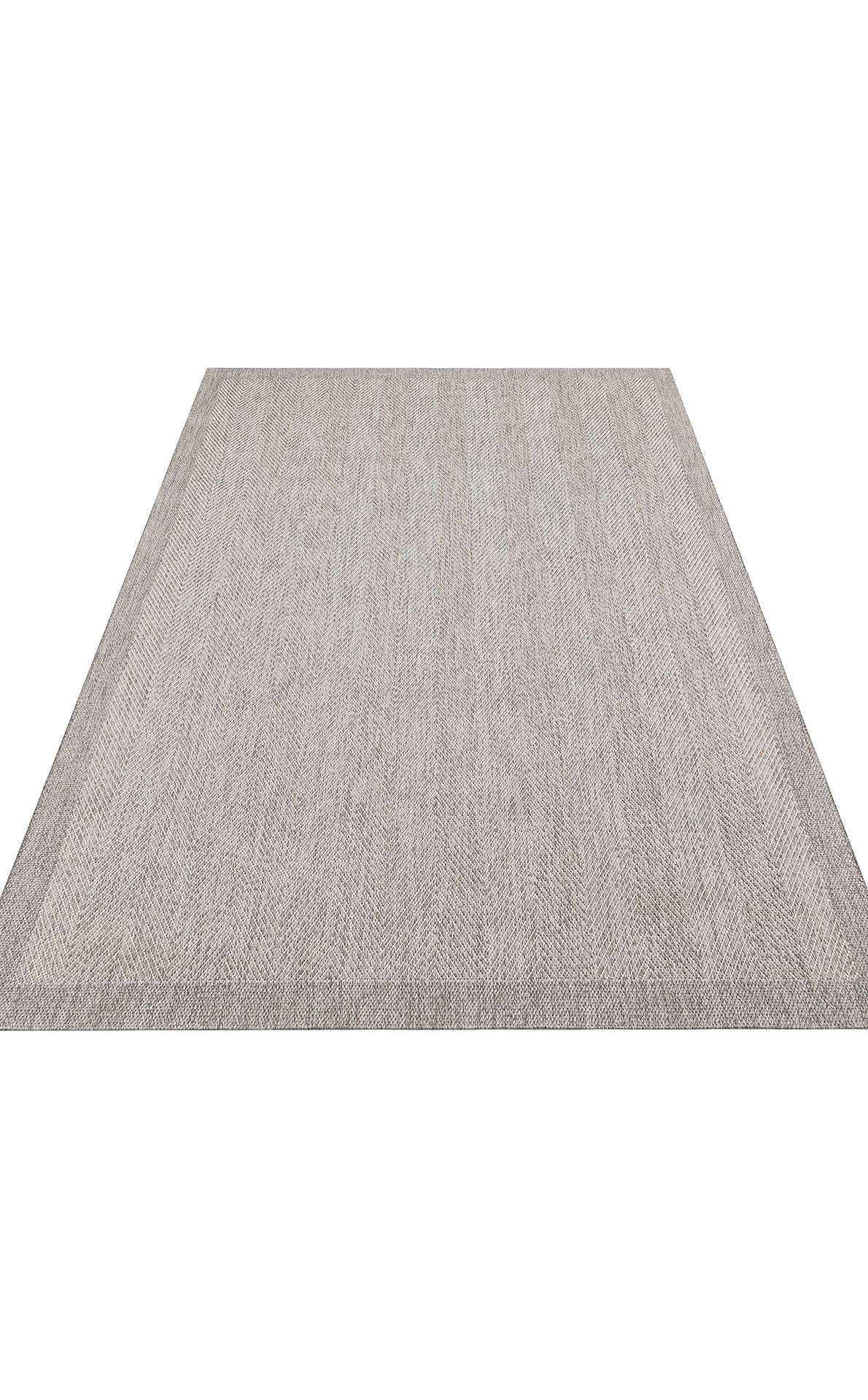 MONO 02 DARK GREY Hav Toz Vermez Kaymaz Tabanlı İnce Halı