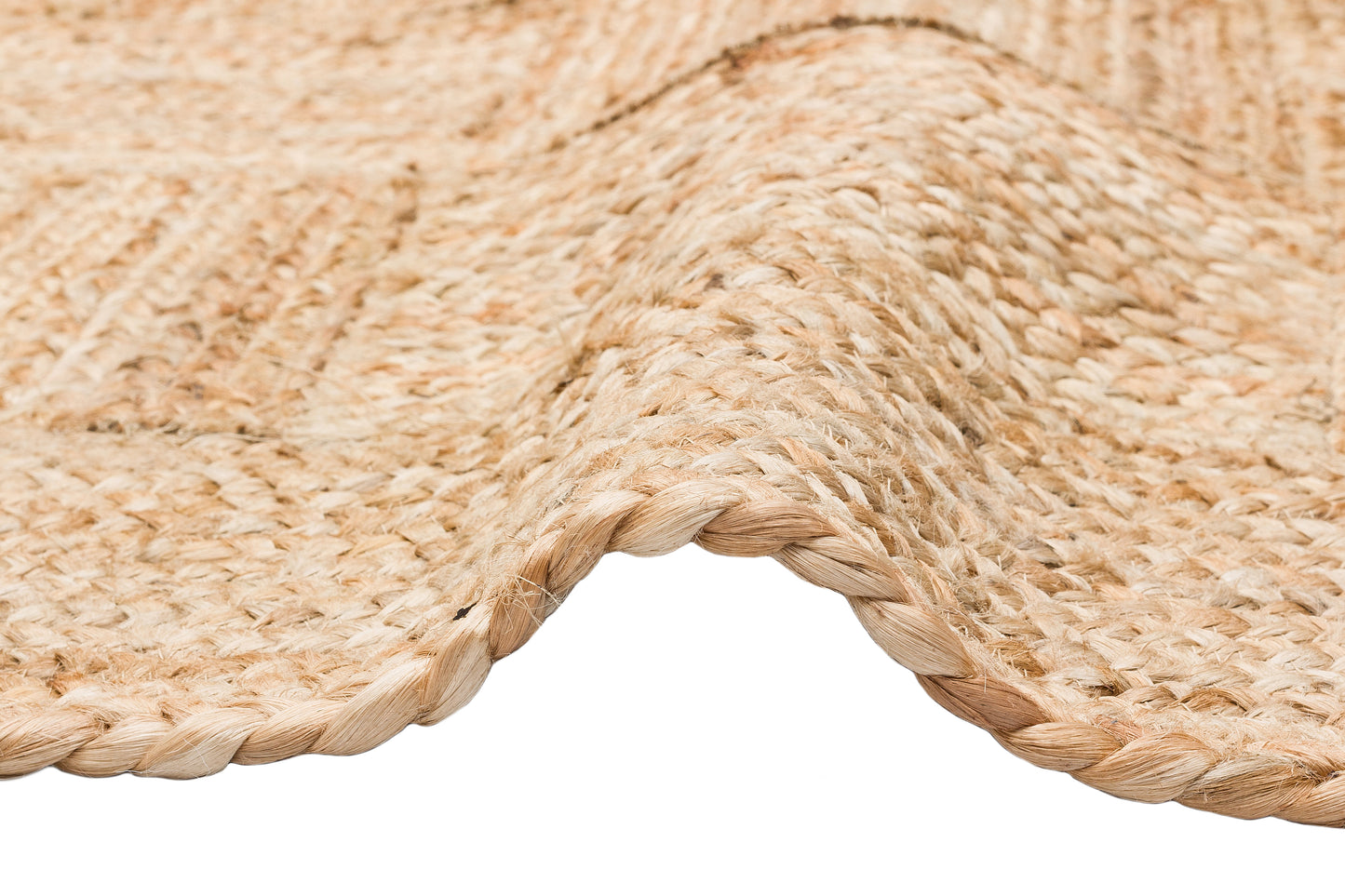 ECHO ECH NATURAL XW El Dokuma Naturel Jüt Hasır Halı