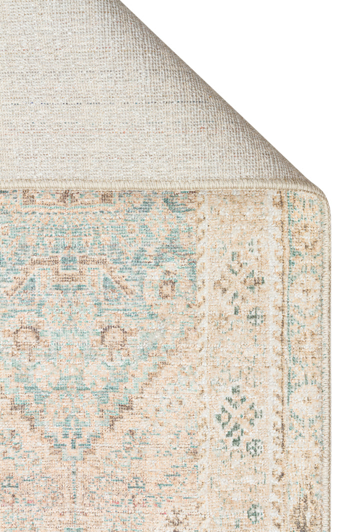 GRACE 04 SKY Pastel Tonlara Sahip Vintage Desenli Şık Salon Halısı