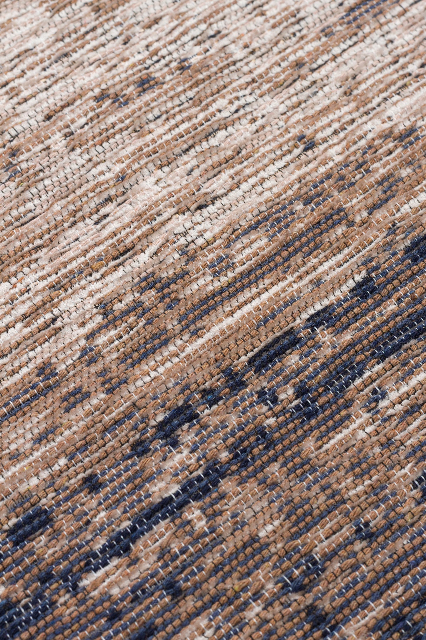 KUTNU KİLİM 01 MARINE BEIGE Ombre Renk Geçişli Makinede Yıkanabilir Çift Taraflı Modern Kilim
