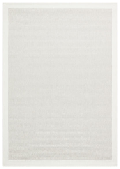 MONO  05 GREY CREAM Hav Toz Vermez Kaymaz Tabanlı İnce Halı