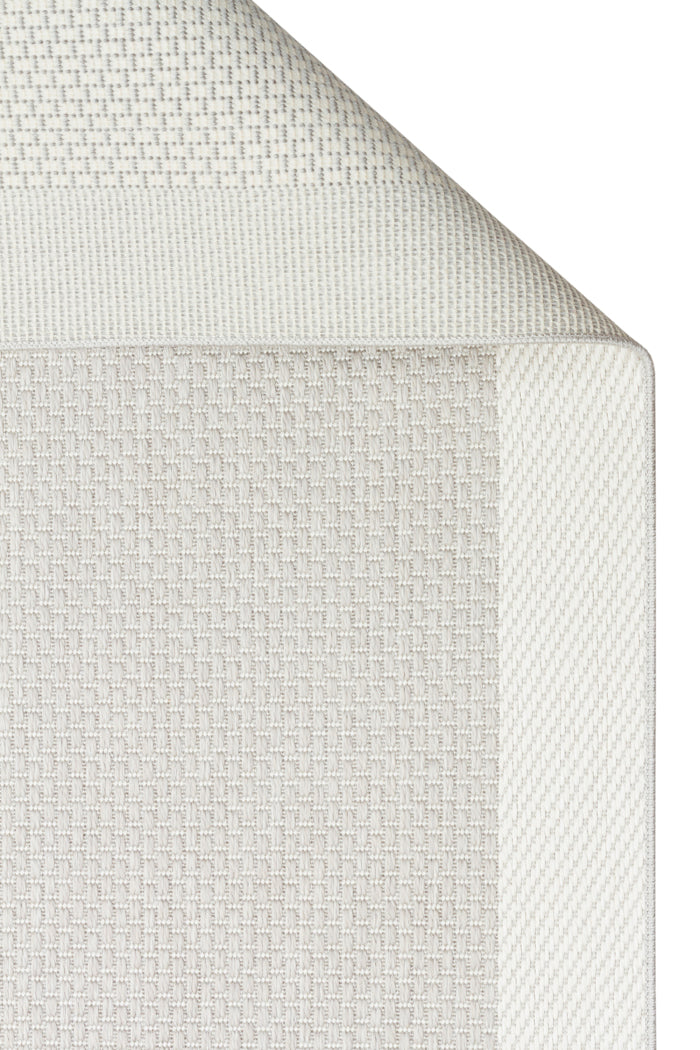 MONO  05 GREY CREAM Hav Toz Vermez Kaymaz Tabanlı İnce Halı