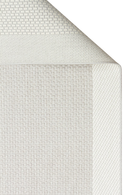 MONO  05 GREY CREAM Hav Toz Vermez Kaymaz Tabanlı İnce Halı
