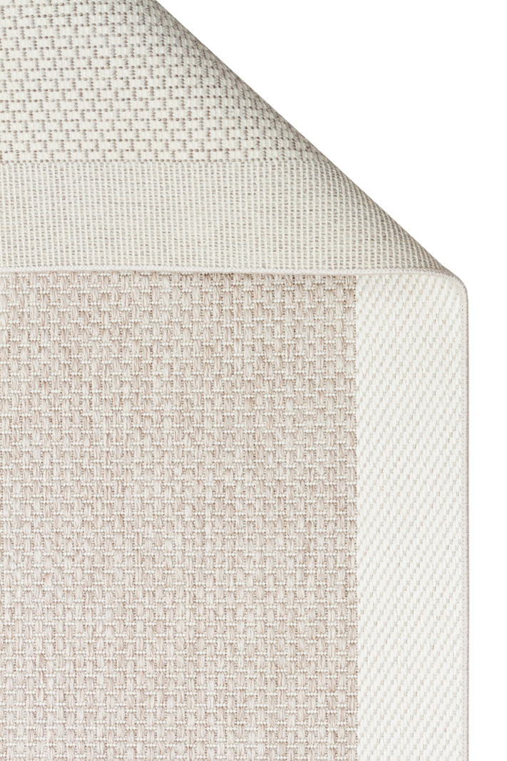 MONO  05 BEIGE CREAM Hav Toz Vermez Kaymaz Tabanlı İnce Halı