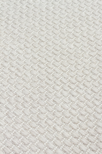 MONO  05 GREY CREAM Hav Toz Vermez Kaymaz Tabanlı İnce Halı