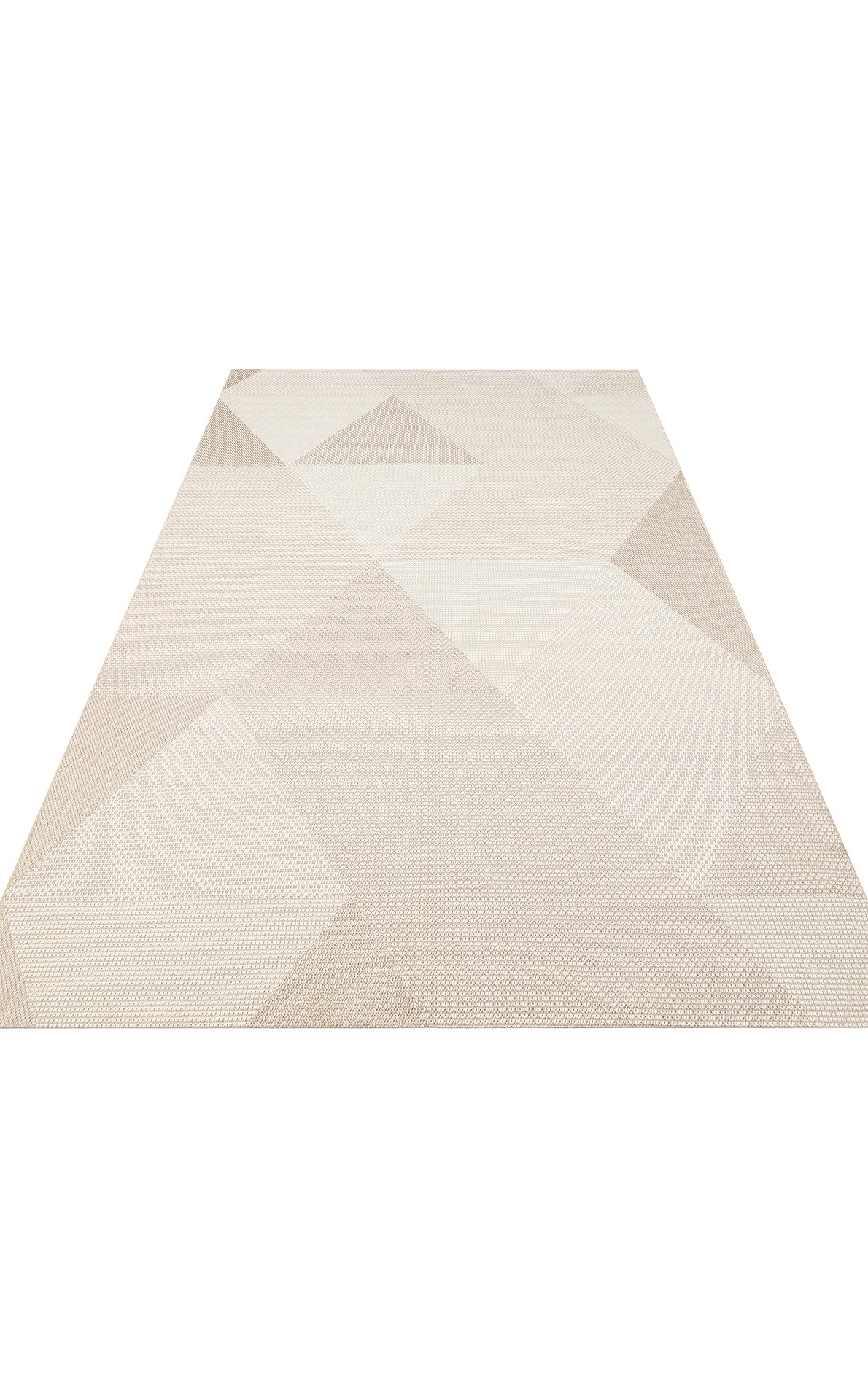 MONO  03 BEIGE Hav Toz Vermez Kaymaz Tabanlı İnce Halı