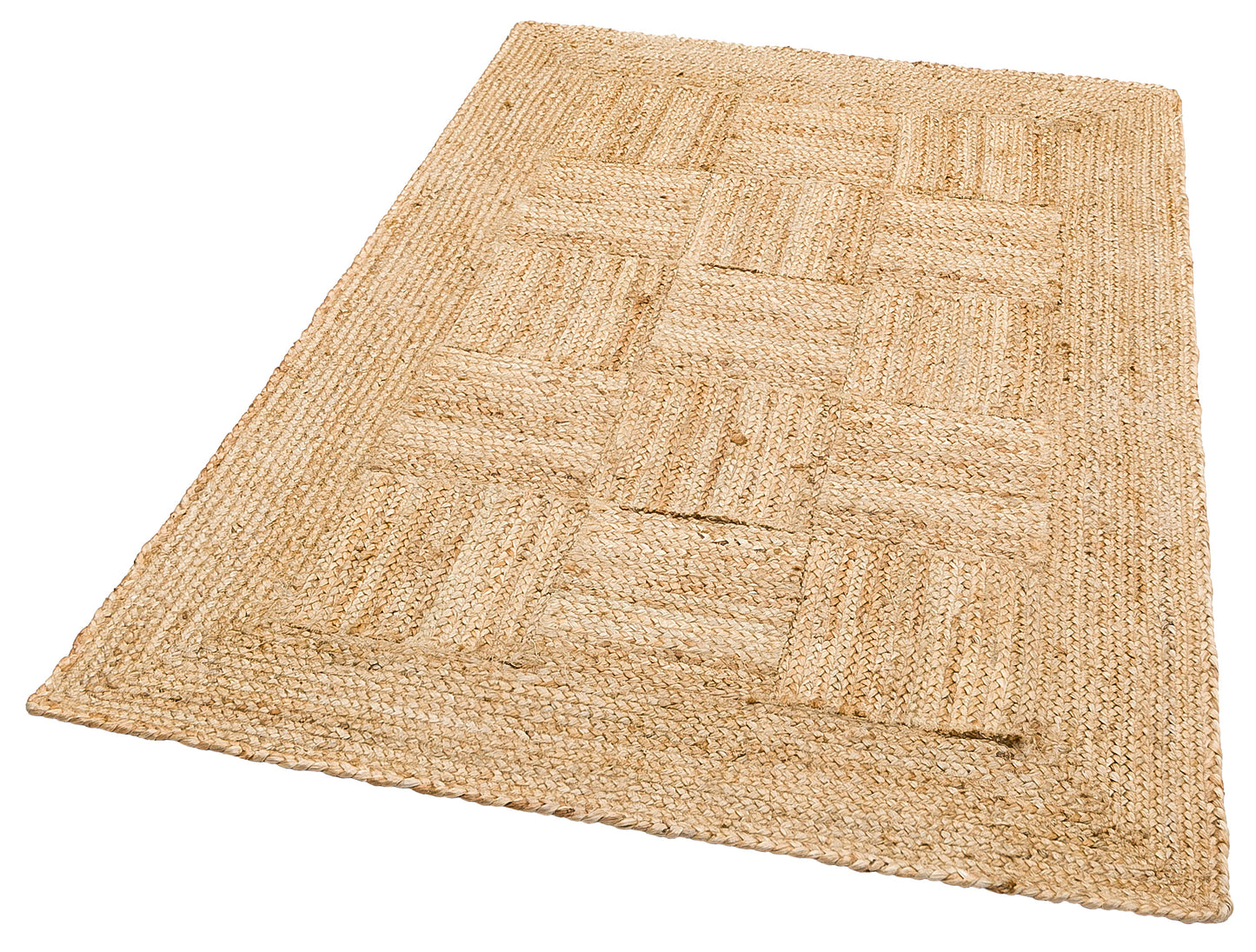 ECHO ECH  NATURAL XW El Dokuma Naturel Jüt Hasır Halı