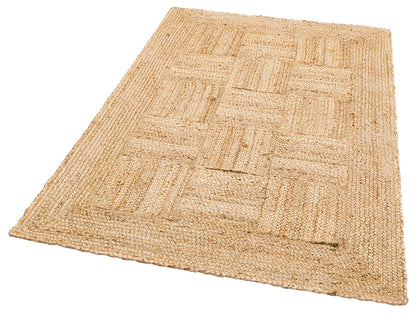 ECHO ECH  NATURAL XW El Dokuma Naturel Jüt Hasır Halı