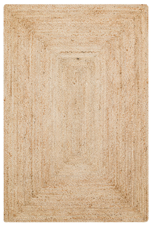 ECHO 10 NATURAL El Dokuma Naturel Bej Jüt Hasır Modern Halı