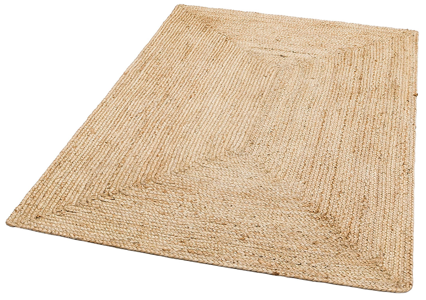 ECHO 10 NATURAL El Dokuma Naturel Bej Jüt Hasır Modern Halı
