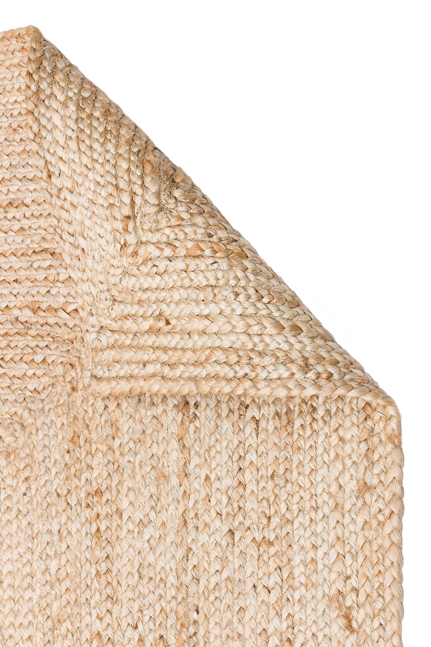 ECHO 10 NATURAL El Dokuma Naturel Bej Jüt Hasır Modern Halı