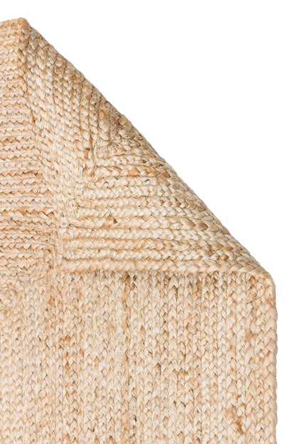 ECHO 10 NATURAL El Dokuma Naturel Bej Jüt Hasır Modern Halı