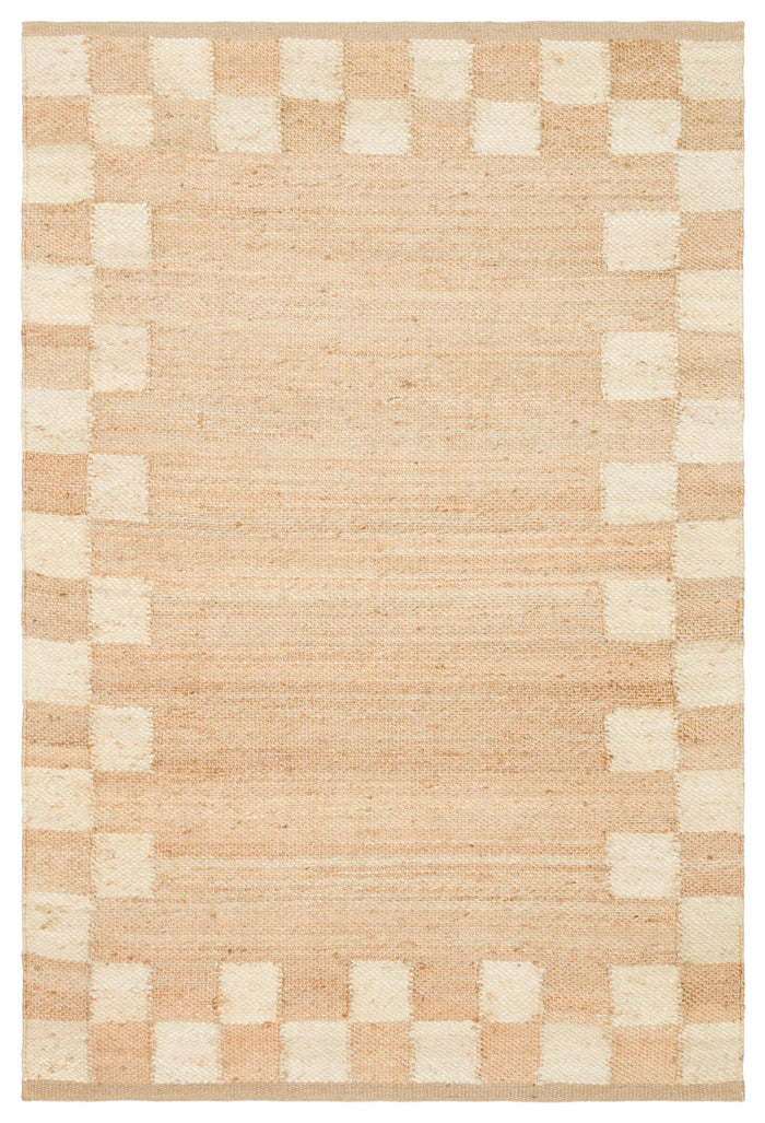 ECHO 13 NATURAL WHITE XW Jüt ile Üretilen El Dokuma Sisal Kilim