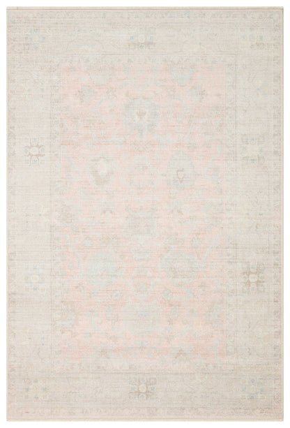 GRACE 01 PASTEL Pastel Tonlara Sahip Vintage Desenli Şık Salon Halısı