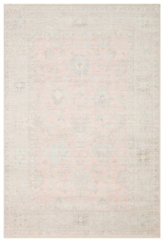 GRACE 01 PASTEL Pastel Tonlara Sahip Vintage Desenli Şık Salon Halısı