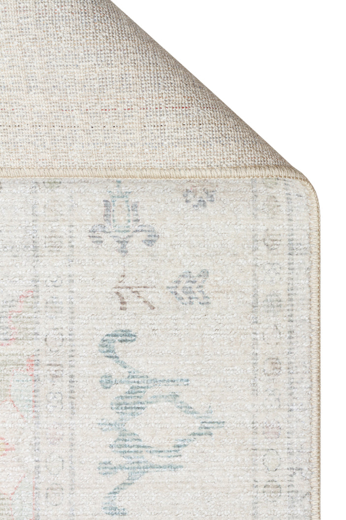 GRACE  02 SKY Pastel Tonlara Sahip Vintage Desenli Şık Salon Halısı