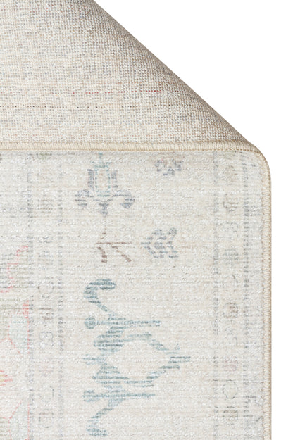 GRACE  02 SKY Pastel Tonlara Sahip Vintage Desenli Şık Salon Halısı