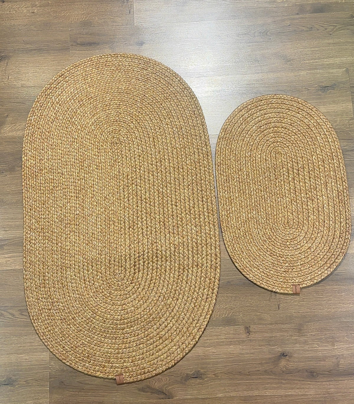 Patna Natural  Jüt Hasır Örgü Banyo Paspası Takımı ,Yıkanabilir Banyo Halısı Klozet Takım