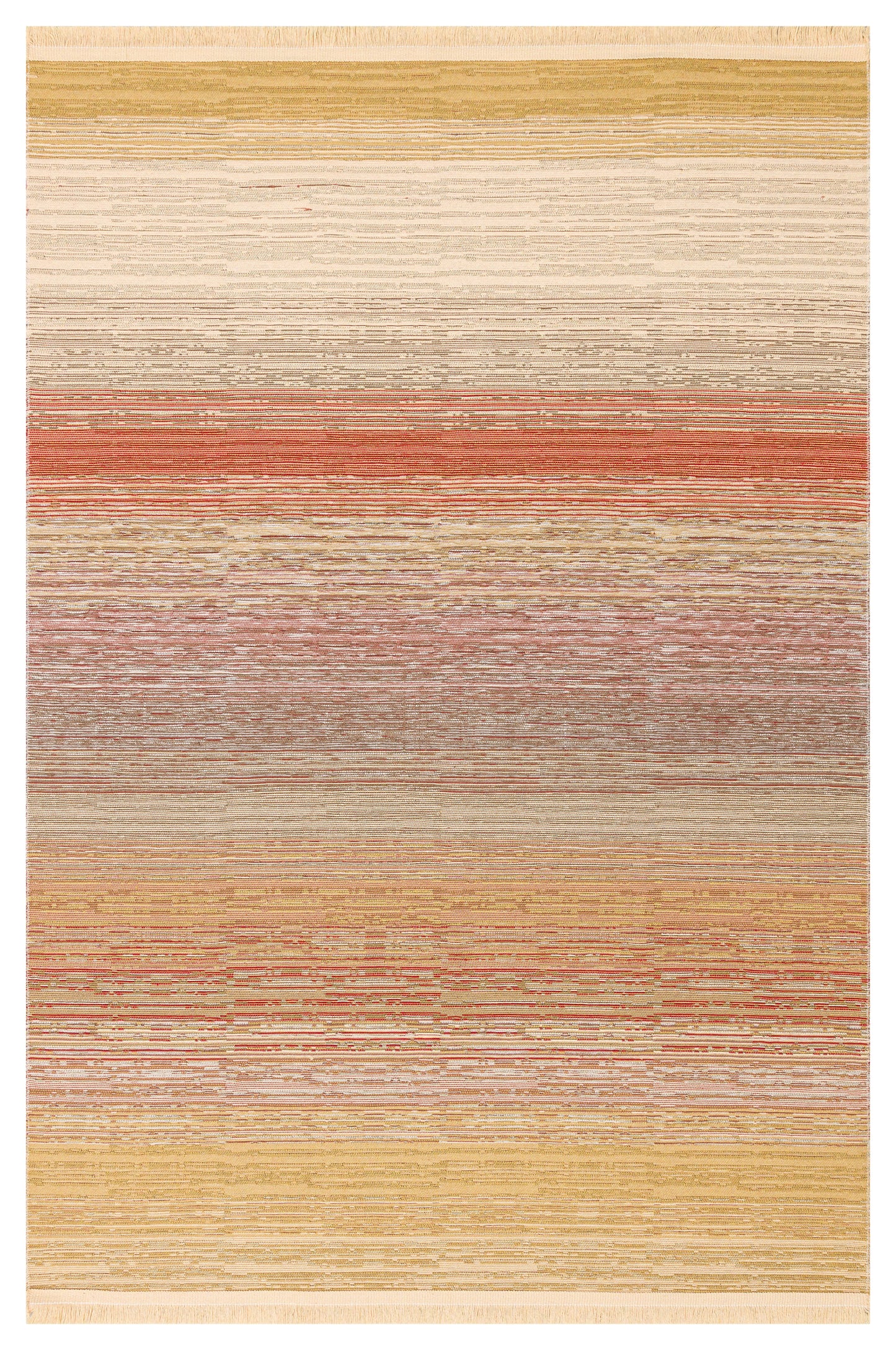 KUTNU KİLİM NATURAL TERRA Ombre Renk Geçişli Yıkanabilir ÇiftTaraflı  Modern Kilim