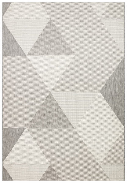 MONO 03 GREY  Hav Toz Vermez Kaymaz Tabanlı İnce Modern Mutfak Halısı