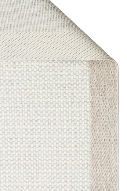 MONO  05 CREAM BEIGE Hav Toz Vermez Kaymaz Tabanlı İnce Halı