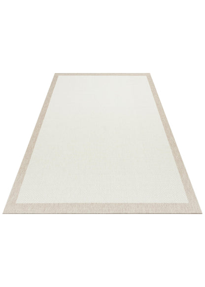 MONO  05 CREAM BEIGE Hav Toz Vermez Kaymaz Tabanlı İnce Halı