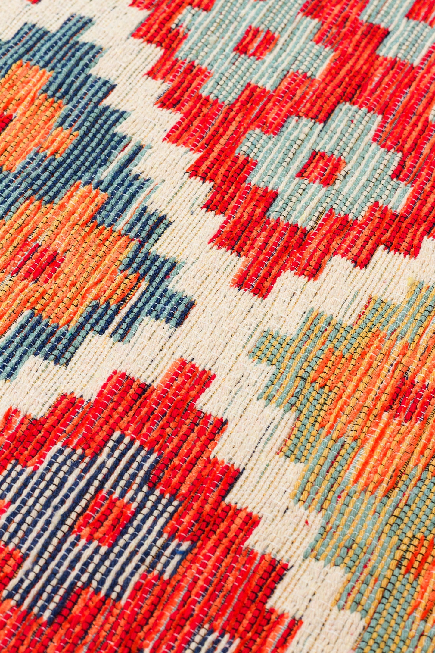 NOMAD 05 TERRA Makinede  Yıkanabilir  Çift Taraflı Otantik Dokuma  Kilim