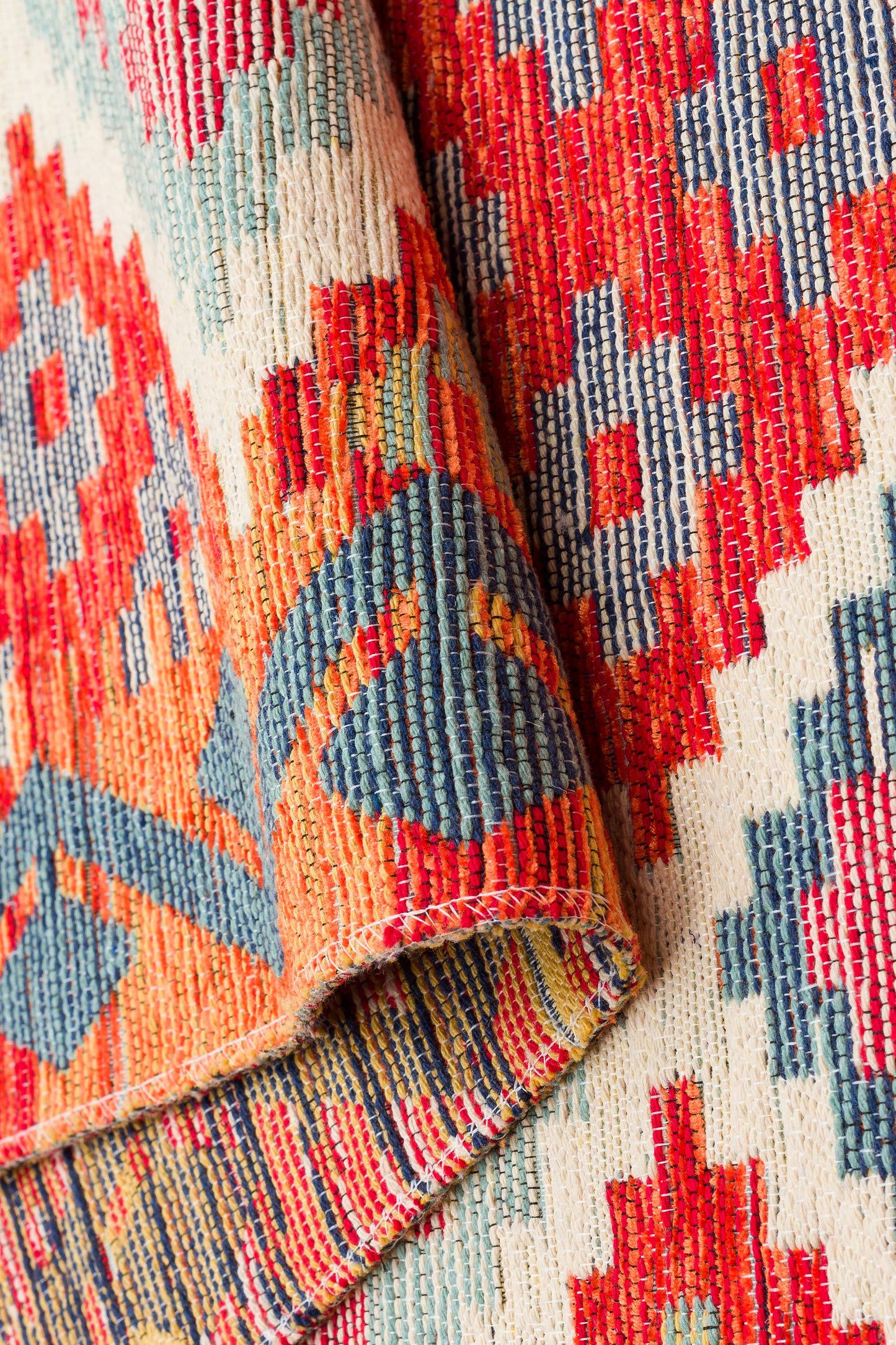 NOMAD 05 TERRA Makinede  Yıkanabilir  Çift Taraflı Otantik Dokuma  Kilim