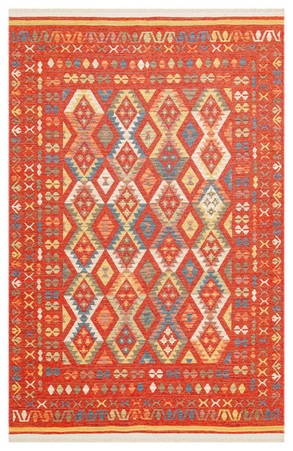 NOMAD 08 LIGHT MULTY  Makinede  Yıkanabilir Çift Taraflı Otantik Dokuma Kilim