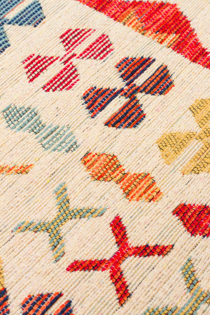 NOMAD 08 LIGHT MULTY  Makinede  Yıkanabilir Çift Taraflı Otantik Dokuma Kilim