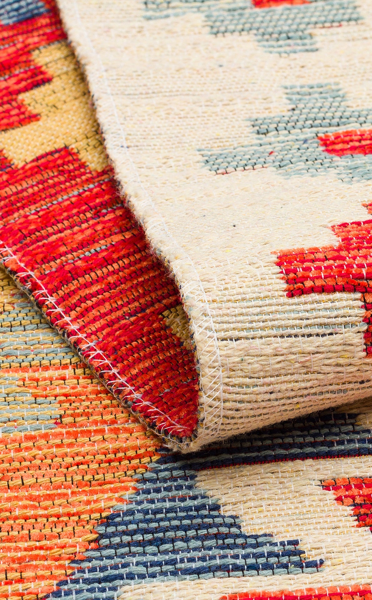 NOMAD 09 LIGHT MULTY  Makinede  Yıkanabilir Çift Taraflı Otantik Dokuma Kilim