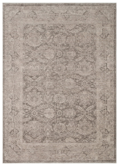 SHIRAZ 01 GREY   Vintage Eskitme Desenli Modern  Yumuşak Dokulu Makine Dokuması Salon Halısı