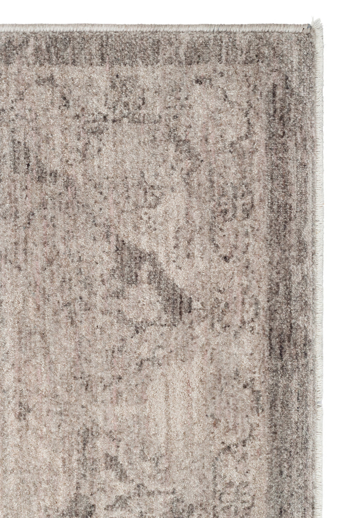 SHIRAZ 01 GREY   Vintage Eskitme Desenli Modern  Yumuşak Dokulu Makine Dokuması Salon Halısı