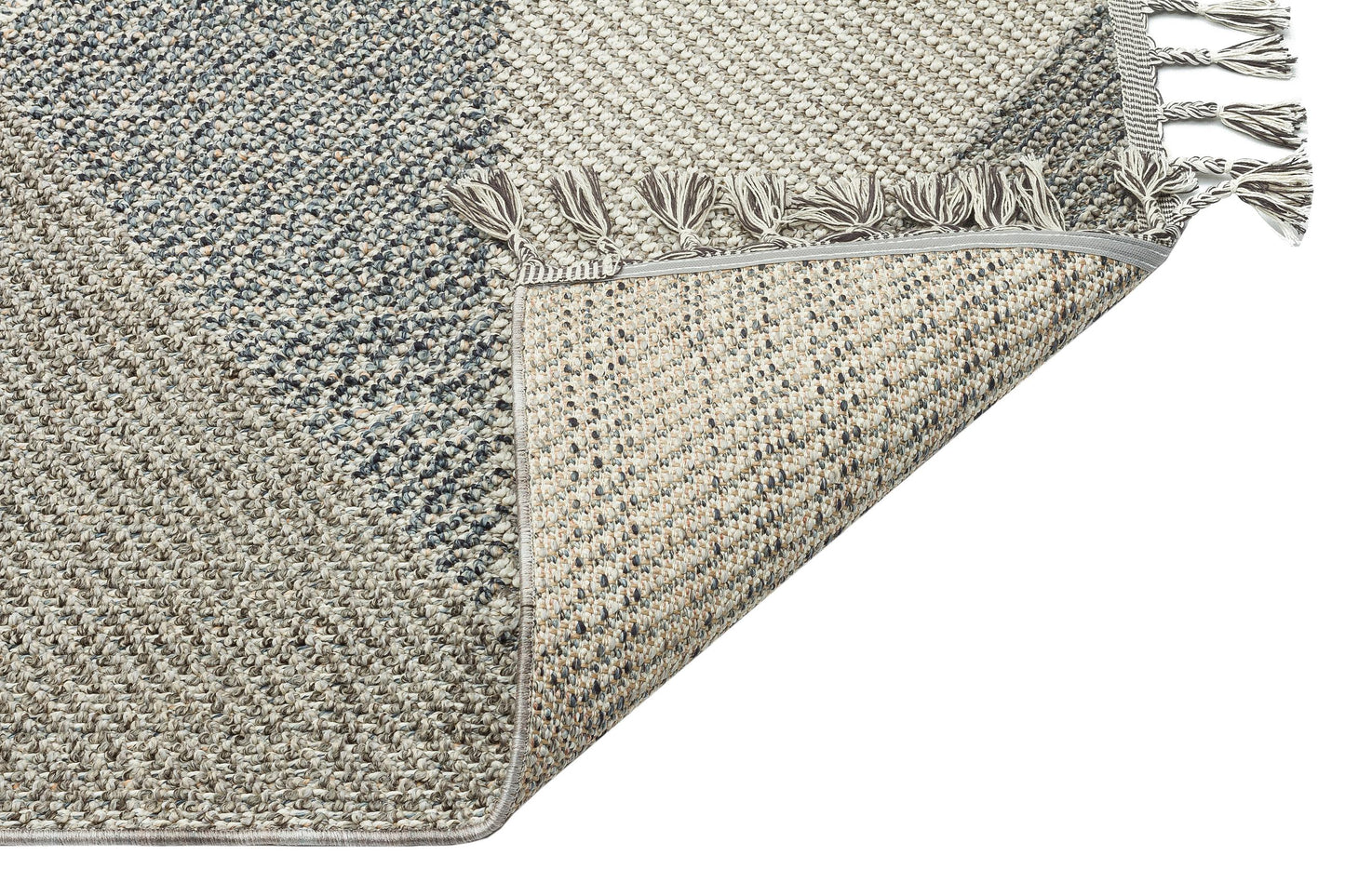 SOHO  08 GREY MULTY Hav Toz Vermez Hasır Dokuma Modern Makine Halısı