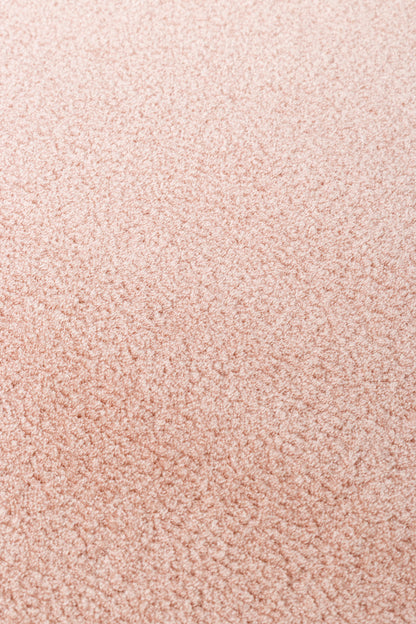 ZEN AMORF 01 Pink Hav Toz Vermez Yumuşak Tuşeli Zarif Tek Renk Pembe Makine Halısı