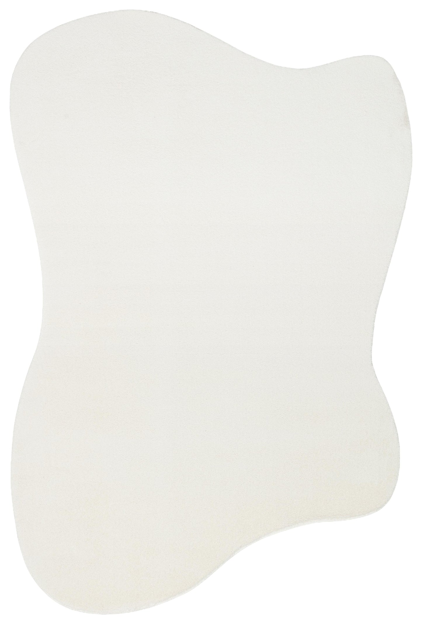 ZEN AMORF 01 WHITE Hav Toz Vermez Yumuşak Tuşeli Zarif Makine Halısı