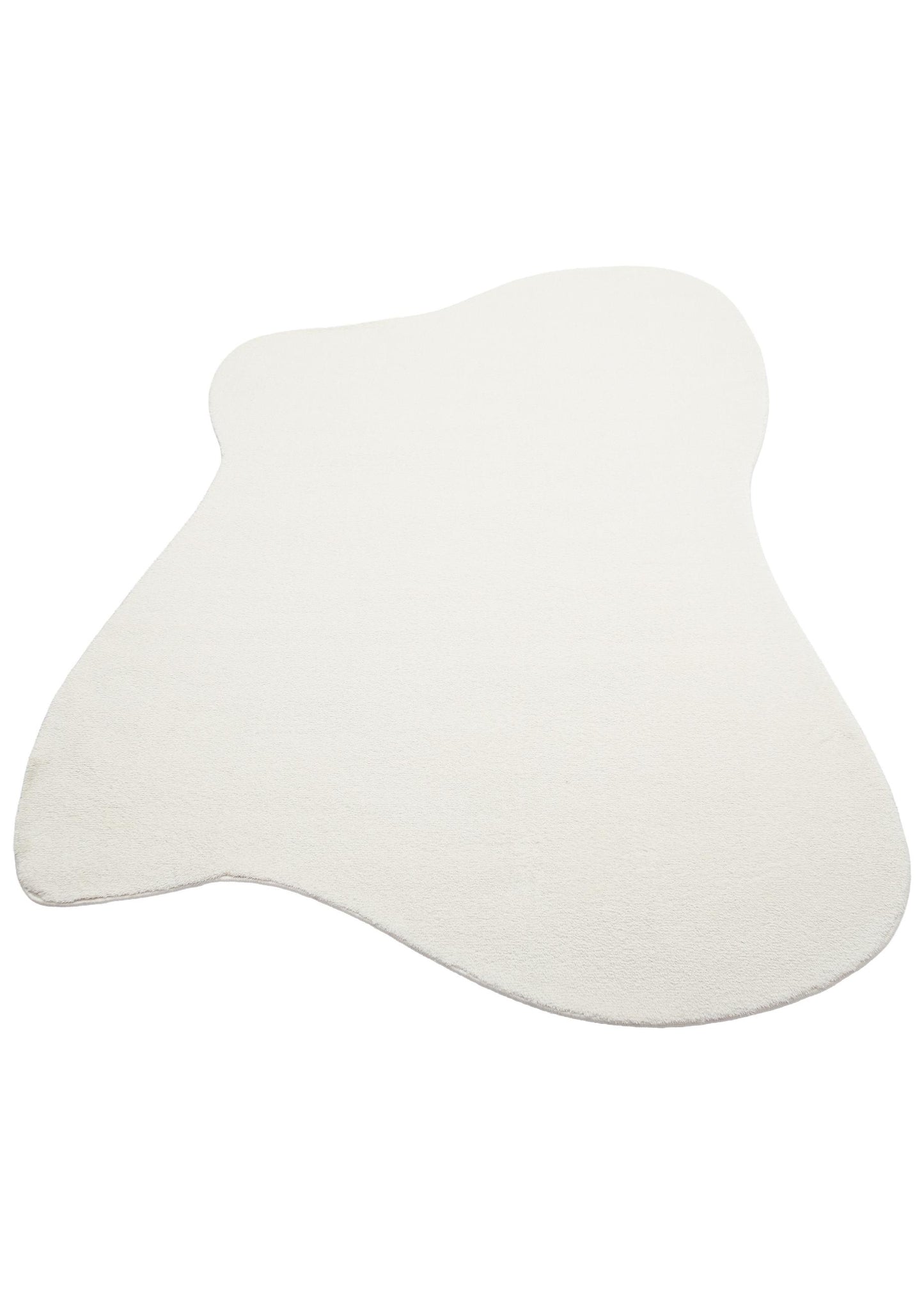 ZEN AMORF 01 WHITE Hav Toz Vermez Yumuşak Tuşeli Zarif Makine Halısı