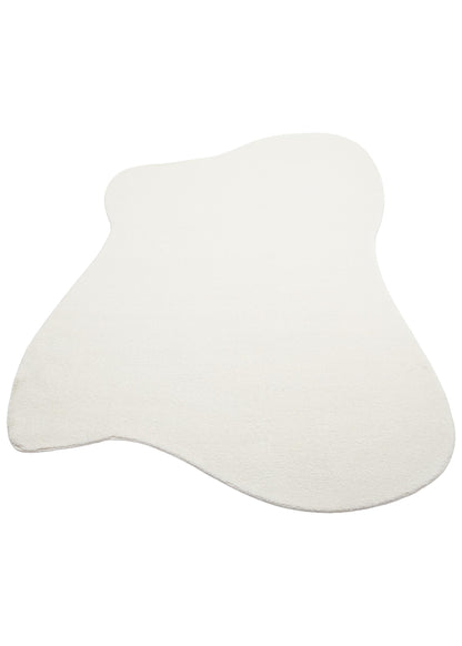 ZEN AMORF 01 WHITE Hav Toz Vermez Yumuşak Tuşeli Zarif Makine Halısı