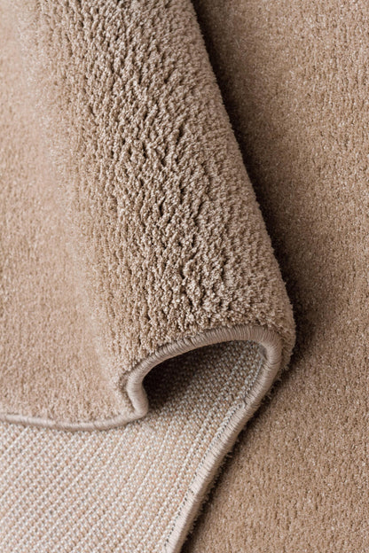 ZEN AMORF 04 BEIGE Hav Toz Vermez Yumuşak Tuşeli Zarif Makine Halısı