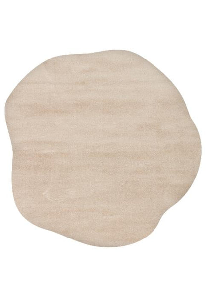 ZEN AMORF 04 BEIGE Hav Toz Vermez Yumuşak Tuşeli Zarif Makine Halısı