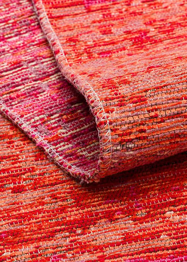 KUTNU KILIM 01 TERRA PINK Modern Ombre Renk Geçişli Yıkanabilir Çift Taraflı Kilim