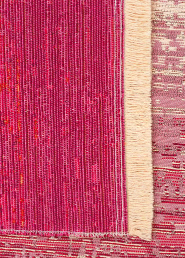 KUTNU KILIM 01 TERRA PINK Modern Ombre Renk Geçişli Yıkanabilir Çift Taraflı Kilim